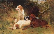 unknow artist Some Dogs painting